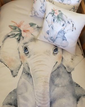 Floral Pink Ellie Baby Comforter